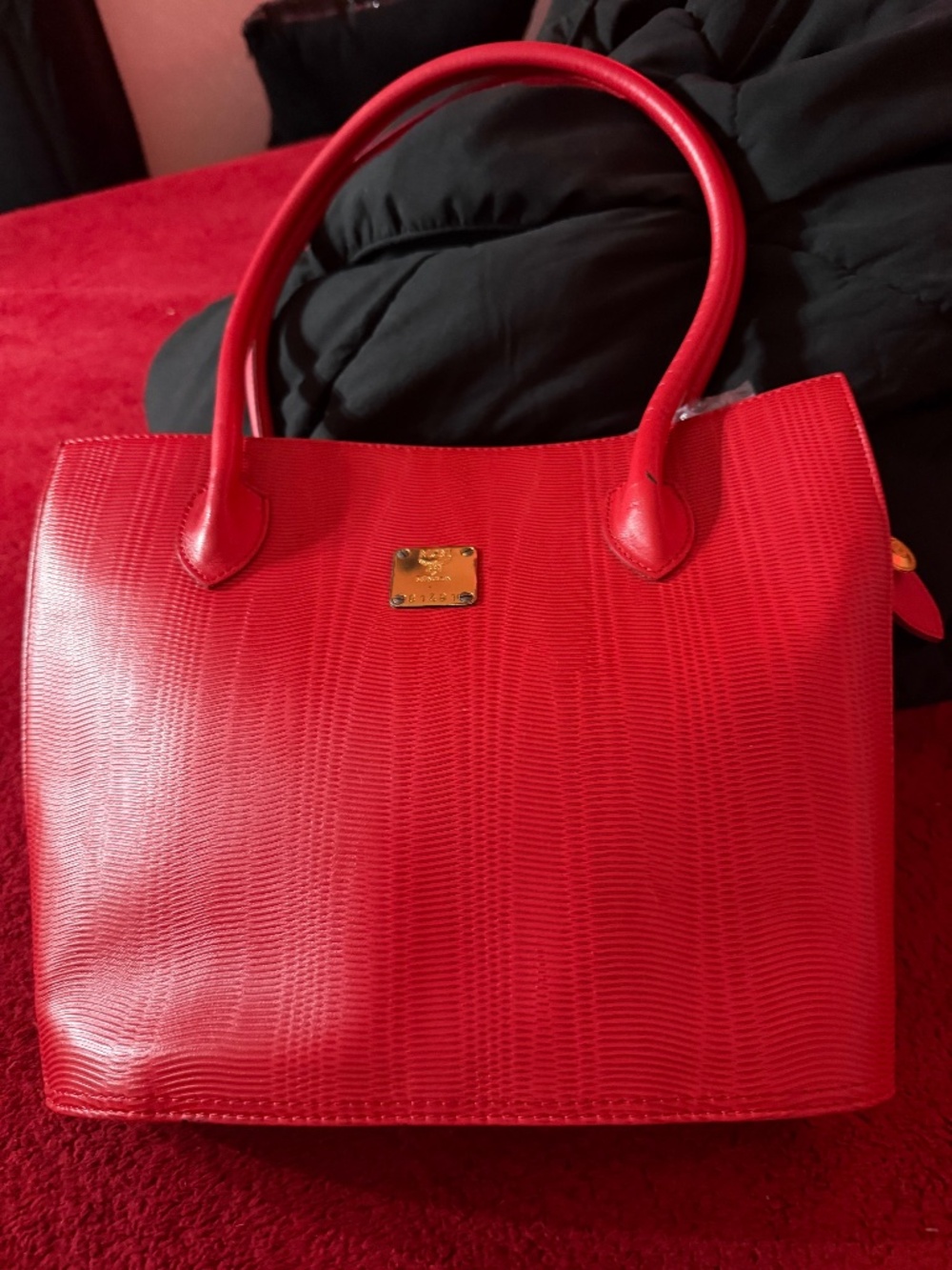 MCM Red purse
